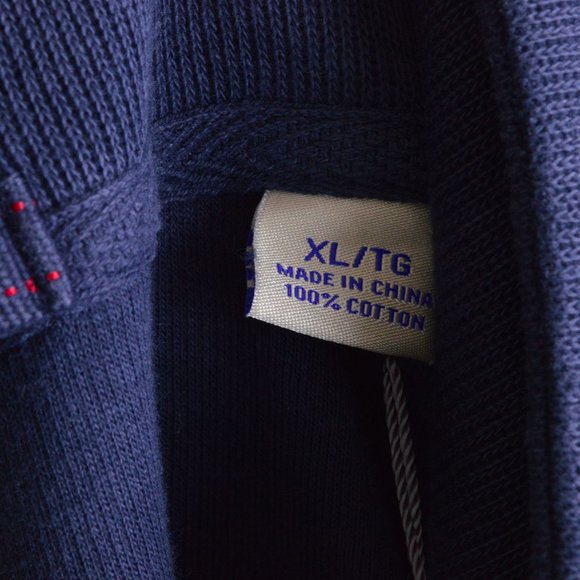 NEW Tommy Bahama Mens Sweater Navy Blue Zip - Picture 7 of 10